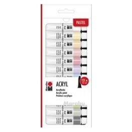 Marabu Acrylfarbe Pastel (144 ml) (1210 000 00210) Mindestbestellmenge: 6 Stück
