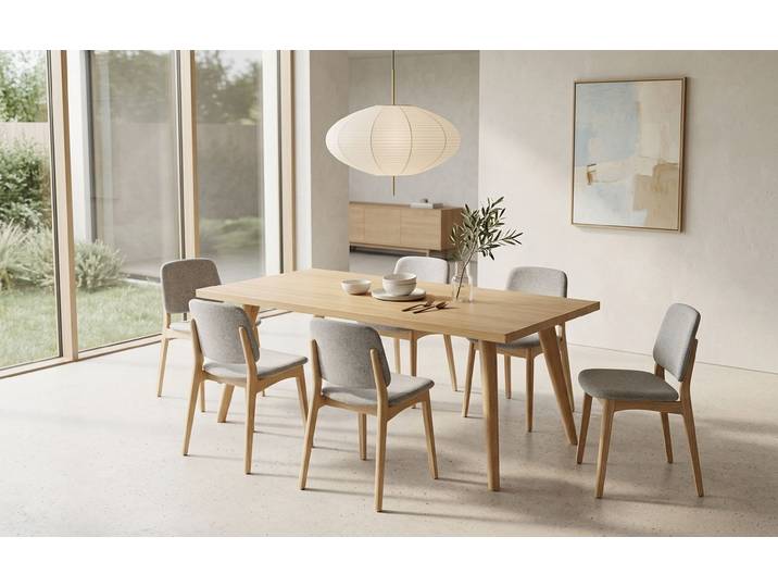 Table: Stockholm Érable (européen) Naturel huilé