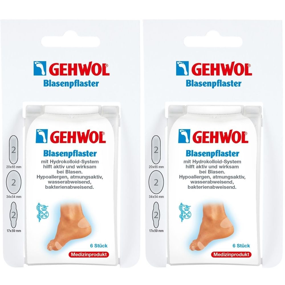 Gehwol Blasenpfl Sortiert x2 2x6 St Pflaster