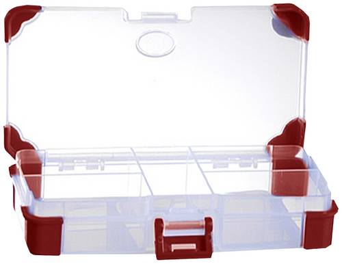VISO Universal JAP14070RE Sortimentskasten (L x B x H) 140 x 70 x 30mm Anzahl Fächer: 5 feste Unterteilung Inhalt 1St.