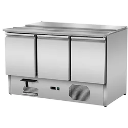 Skyrainbow Saladette 3 Türen, Inhalt 260 L, 137 x 70, mit Schiebedeckel