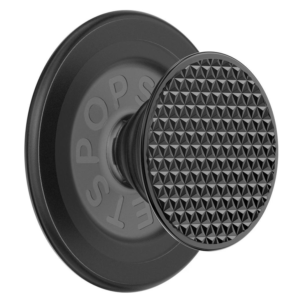 PopSockets PopGrip Alu Triangle Knurl MagSafe - black (807392)