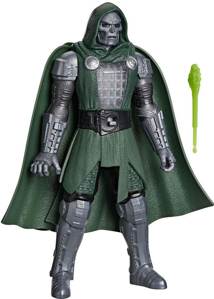 Hasbro Marvel Avengers Doomsday Doctor Doom Power Glow Figure - Electronic Action Figure with Light-Up Effects and Interactive Cape - Ages 4+