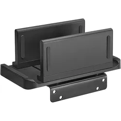 LogiLink Multifunktionale Halterung für Mini-PCs, 0,5–7 cm Breite, bis 3 kg, Schwarz