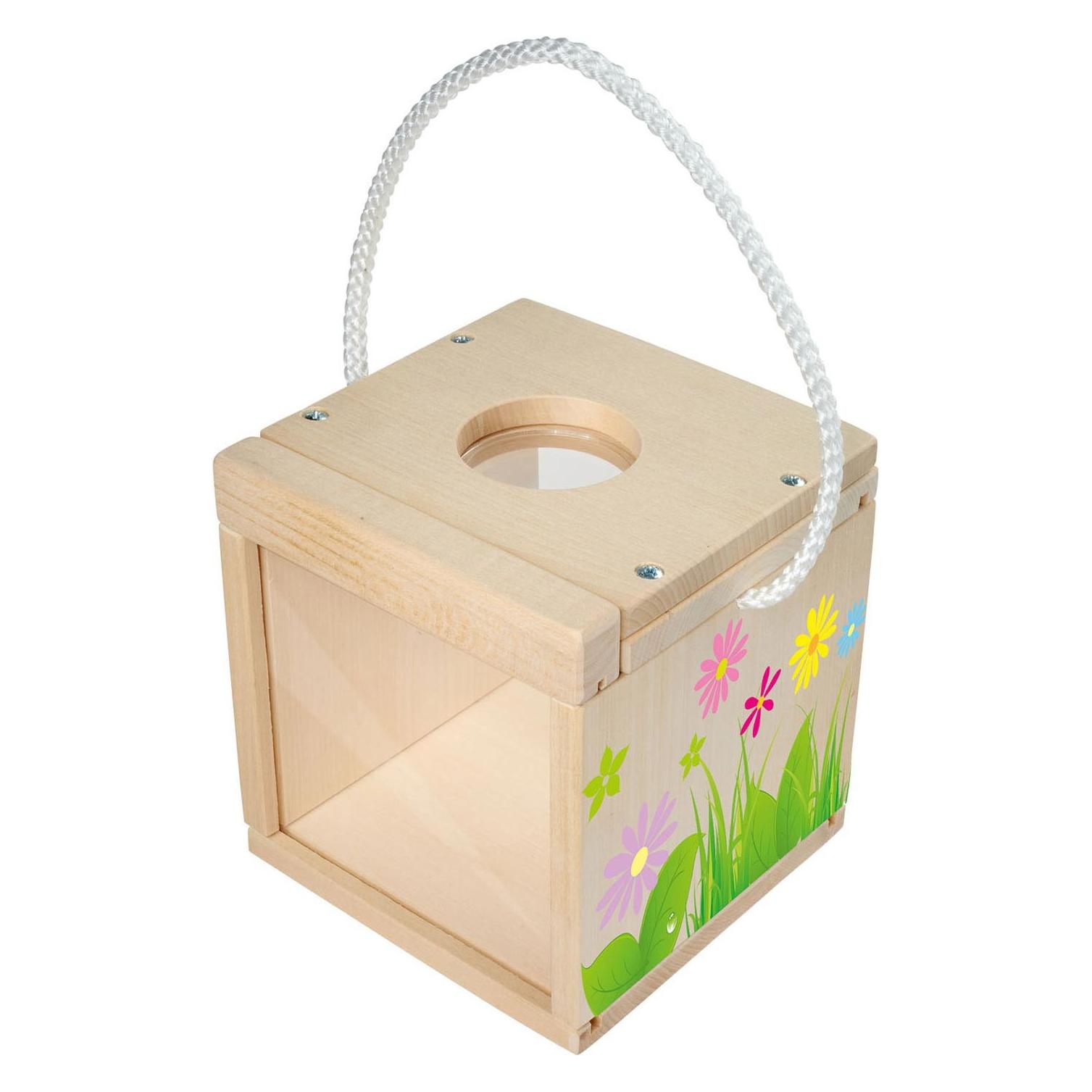 Eichhorn Insekten-Uhrenbox aus Holz für den Aussenbereich (Wildbienen) (100004596)
