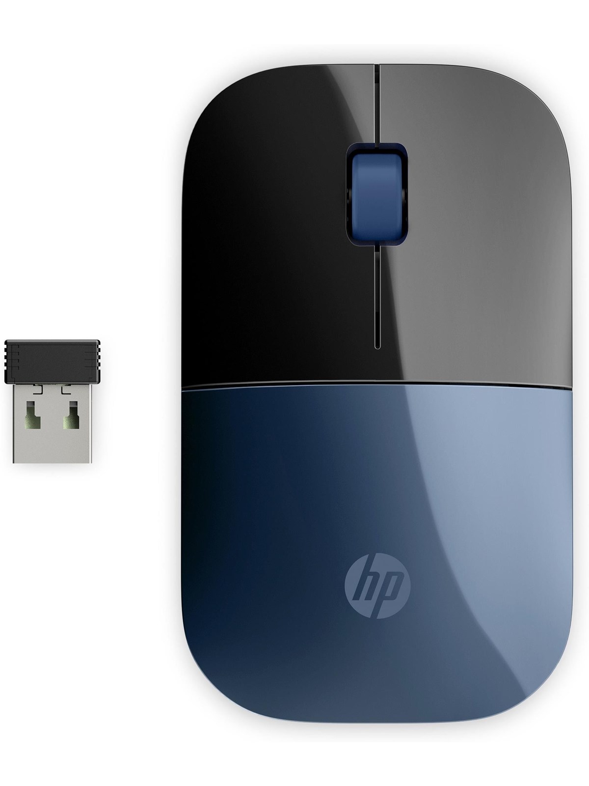 HP Z3700 Blue Wireless Mouse (V0L81AA) - Maus (Blau)