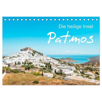 Patmos - Die heilige Insel (Tischkalender 2027 DIN A5 quer), CALVENDO Monatskalender