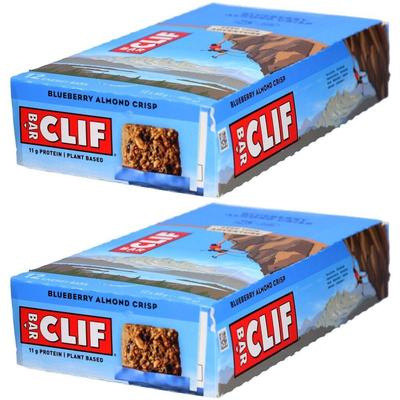 Clif Bar, Blueberry Almond Crisp, Riegel 12x68g 2x 2x12x68 g