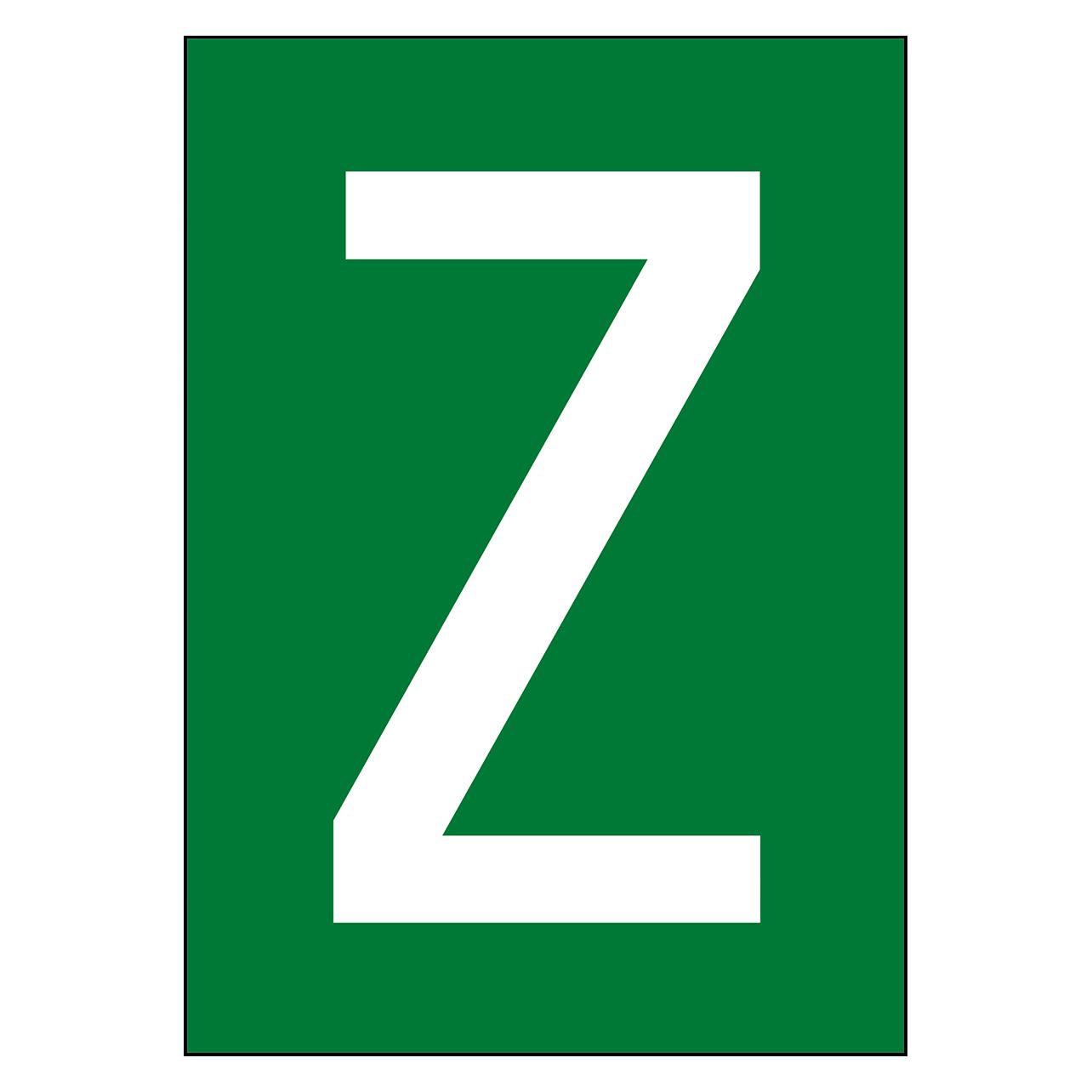 Brady A4-Etiketten mit Zahlen und Buchstaben (NL859A4GR-Z)
