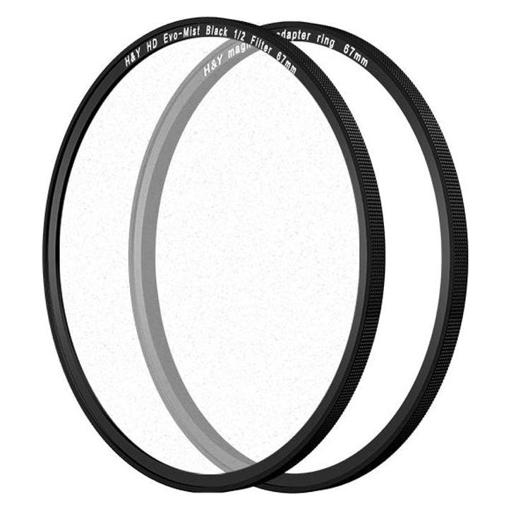 H&Y HD EVO Black Mist 1/2 Filter 67mm (67 mm, Black Mist Filter) (HY-EB2-67)
