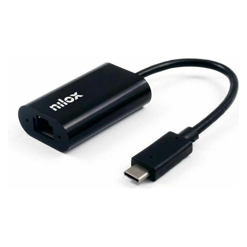 Nilox USB C - RJ45 M/H ADAPTER NXADAP06 (USB-C, RJ45 (1x)) (NXADAP06)