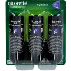 NICORETTE Mint Spray 1 mg/Sprühstoß