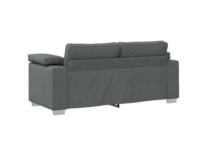 Gris SOFA - Moderne - Canapé 140cm - 2 places - Gris foncé tissu C216