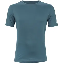 Löffler M SHIRT MERINO LIGHT - T-Shirt für Herren - 48 dark petrol (984)