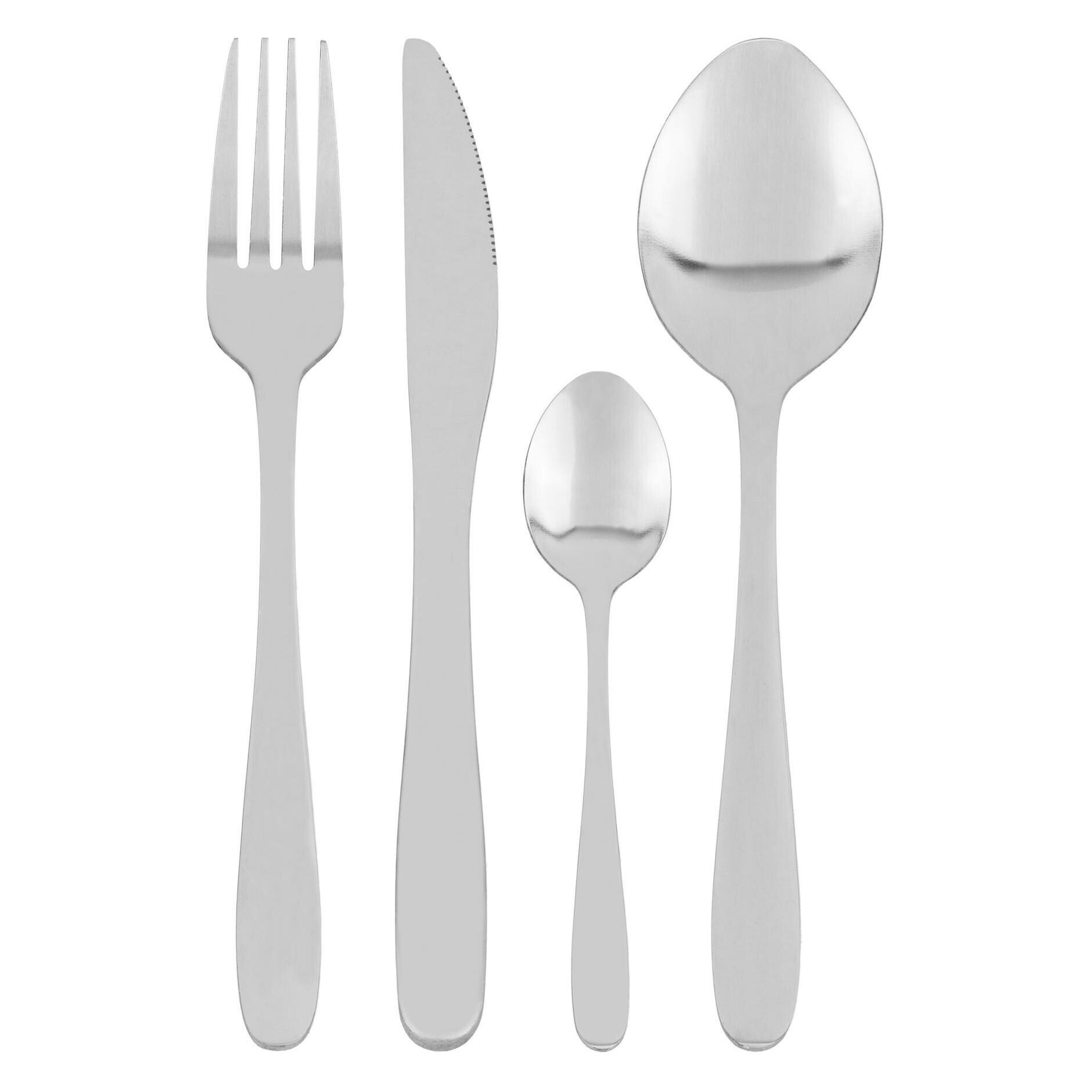 Furber Besteck-Set 16-teilig, Silber (16 Stk., Besteck Set) (CC4000080)