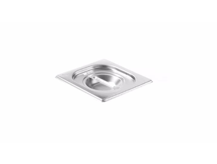 Hendi Gastronorm-Deckel CNS-GN 1/6 KL Gastronorm-Behälter Deckel – GN-Behälter/Gastronormbehälter – edelstahl