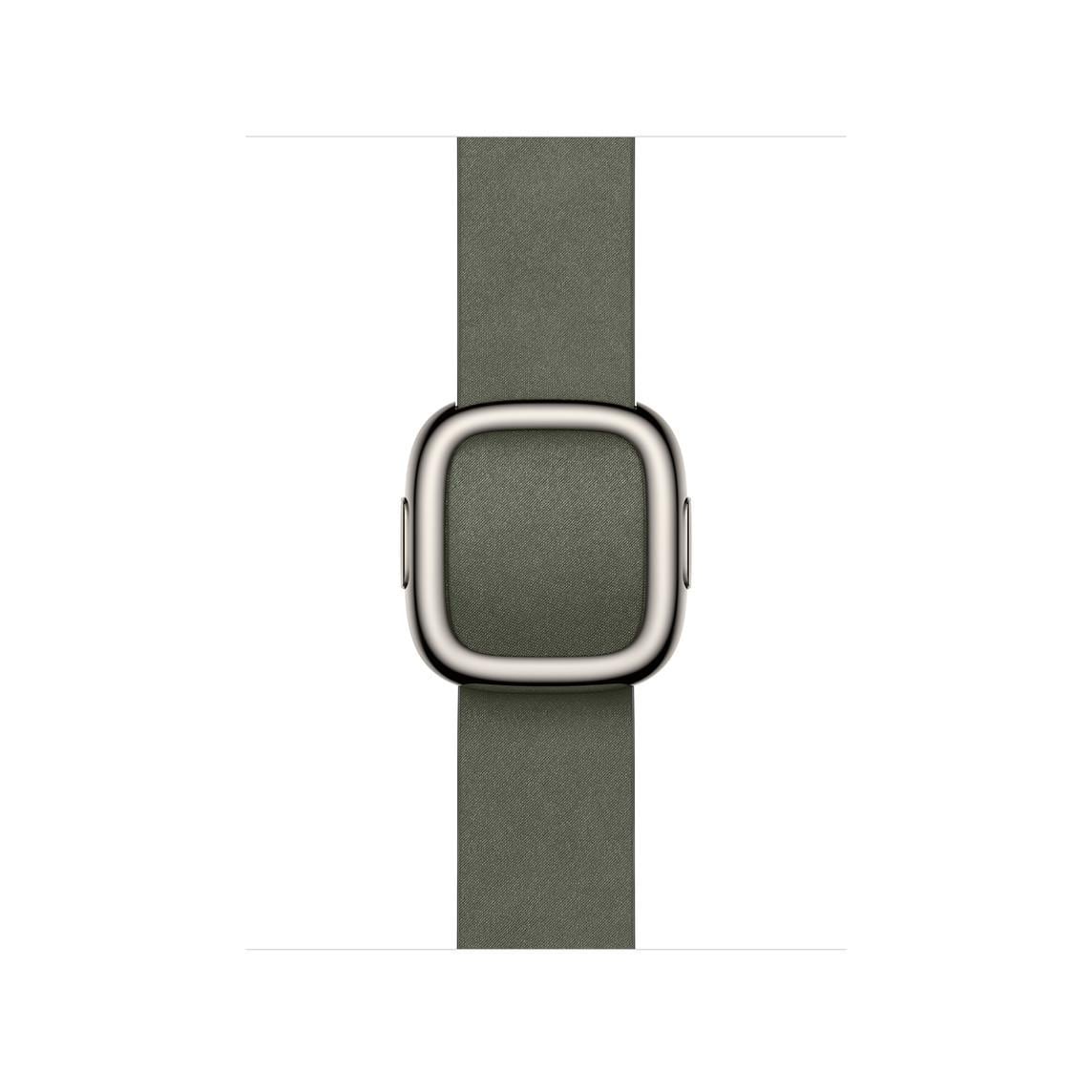 Apple 42mm Armband mit moderner Schließe Silbergrau - Large