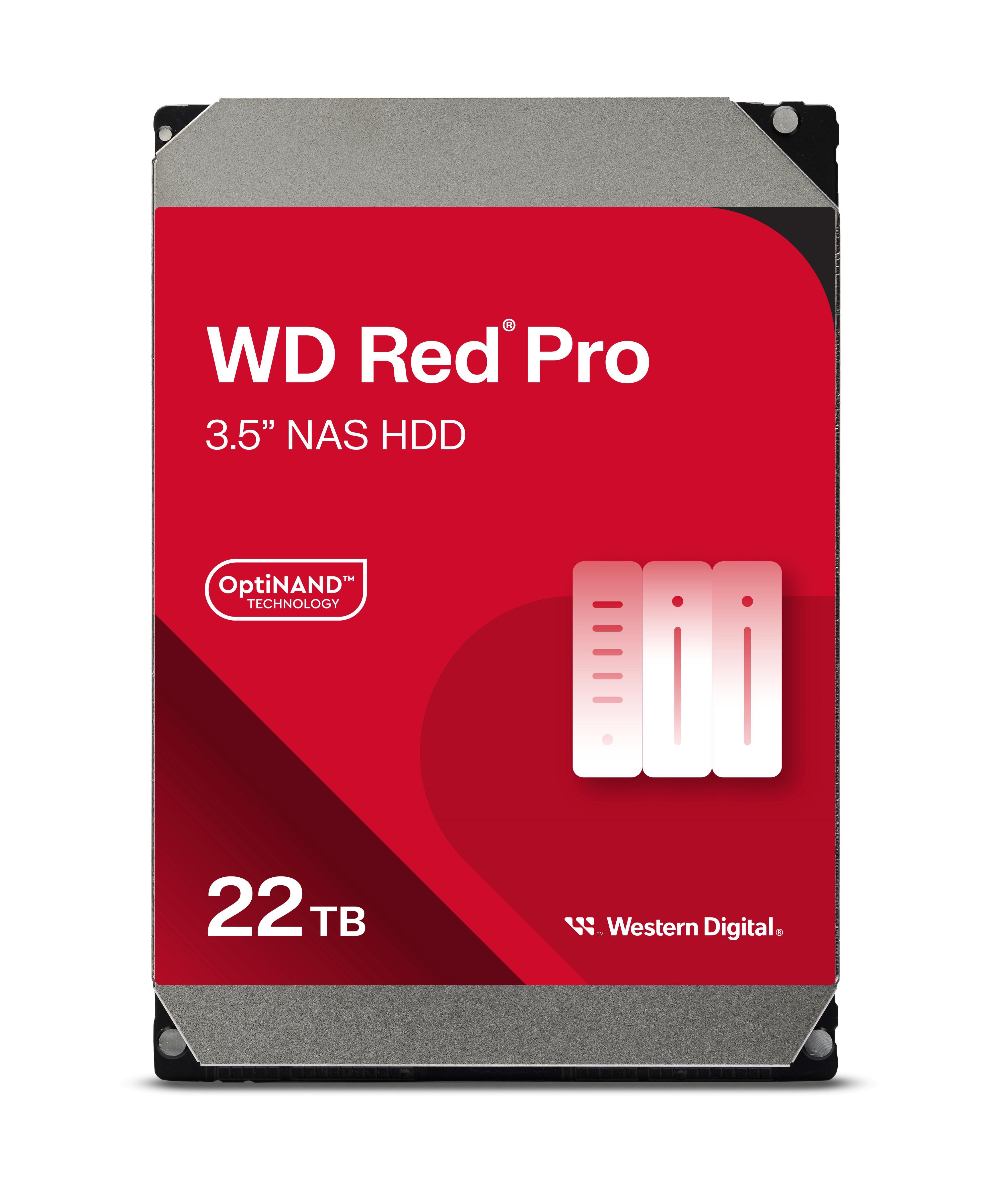 Western Digital WD Red Pro WD221KFGX NAS HDD Festplatte 22 TB 3.5" 7200rpm