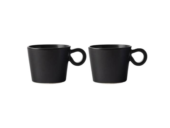 PotteryJo Tasse avec poignée Daria Lot de 2 Ink black