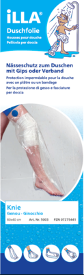 ALLERGIKA Pharma GmbH DUSCHFOLIEN Knie lang 80 cm 5 St 07274551