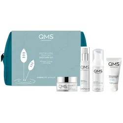 140ml QMS Body Routine Essentials (Körperschaum 50ml + Körperlotion 30ml + Handcreme 30ml + Körperpeeling 30ml + Tasche)