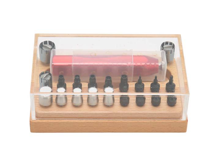 Outils de réparation de montres, 20 pièces, tête d'ouverture de tube, outils horlogers