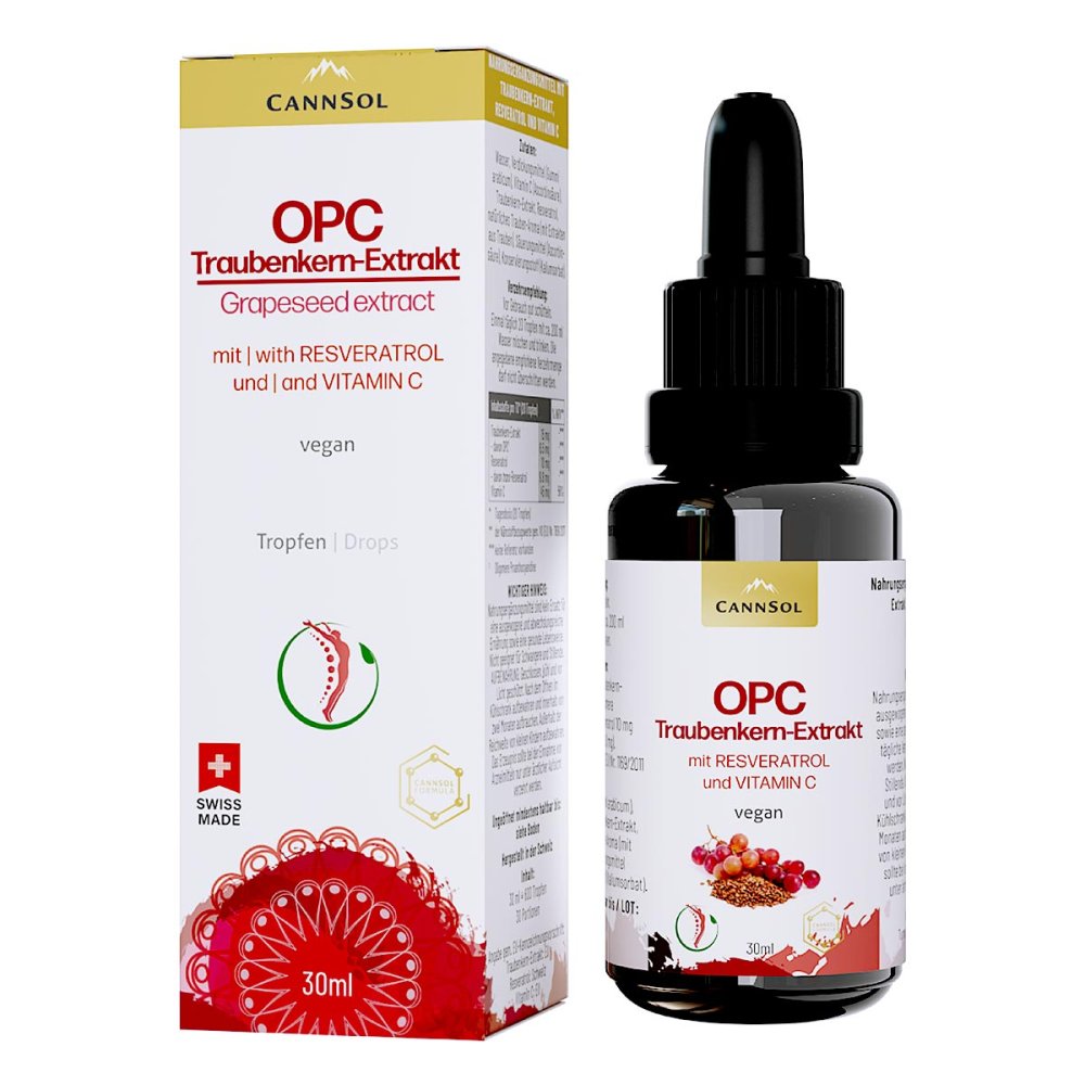 SoluVeda GmbH Cannsol OPC mit Resveratrol und Vitamin C Tropfen 19427439