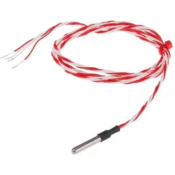 RS PRO PRTD Pt100, 4mm x 25mm 1 mtr cable, Automatisierung