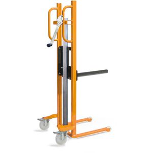 Taurolifter Materialheber 30-1111, mit Lastdorn, Hub 1203mm, Polyamid-Räder, Tragkraft 150kg