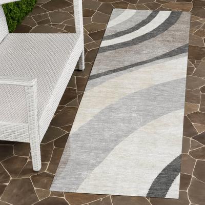 Addison Rugs Machine Washable Indoor/ Outdoor Modern Calais Chantille Rug