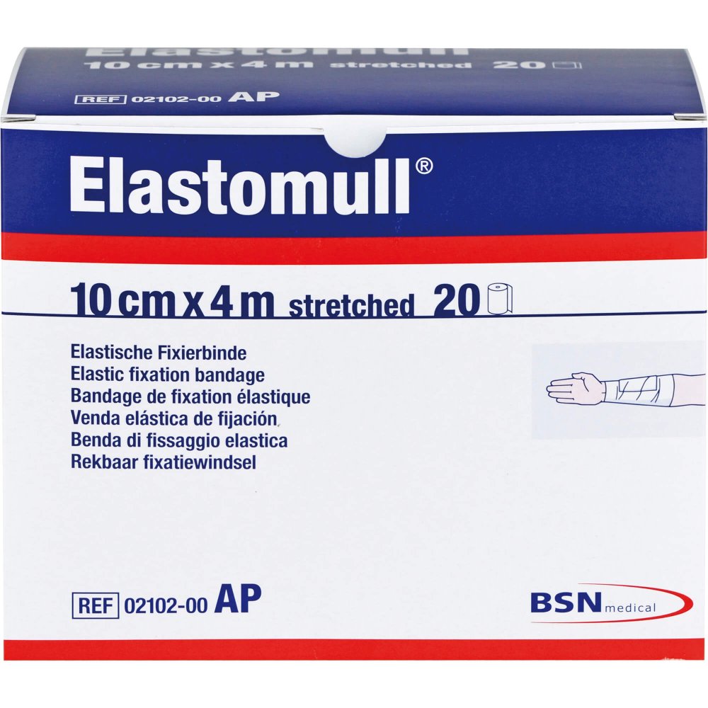B2B Medical GmbH Elastomull 10 cmx4 m 2102 elastisch Fixierbinde 12505892