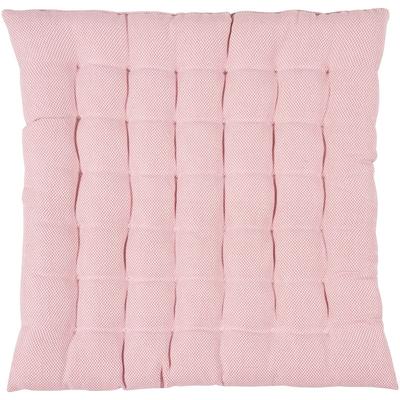 Sitzkissen PAD "RISOTTO", pink (dusty pink), B:40cm H:3cm L:40cm, Baumwolle, Dekokissen_Sitzkissen_Kissenhüllen, Sitzkissen, Made in Europe, 1 Stück