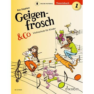 Geigenfrosch & Co: Theoriebuch 1 -