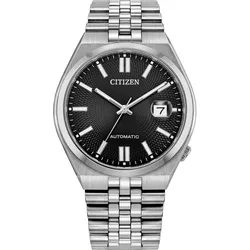 Citizen TSUYOSA 60 Automatik schwarz ø 37 mm Herrenuhr NK0030-51E