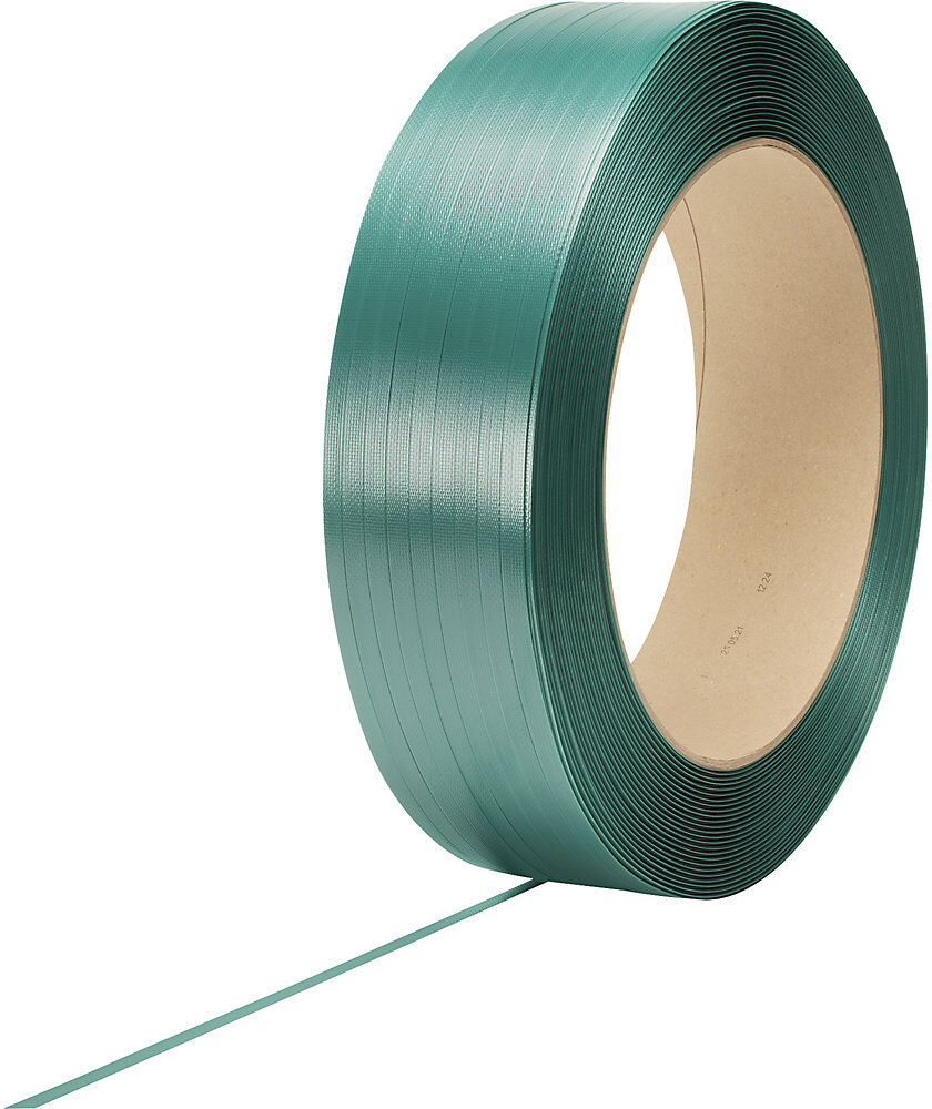 PET Band light, für Bandabroller, Kern-Ø 407 mm, Bandbreite 15,5 mm, Stärke 0,6 mm ratioform