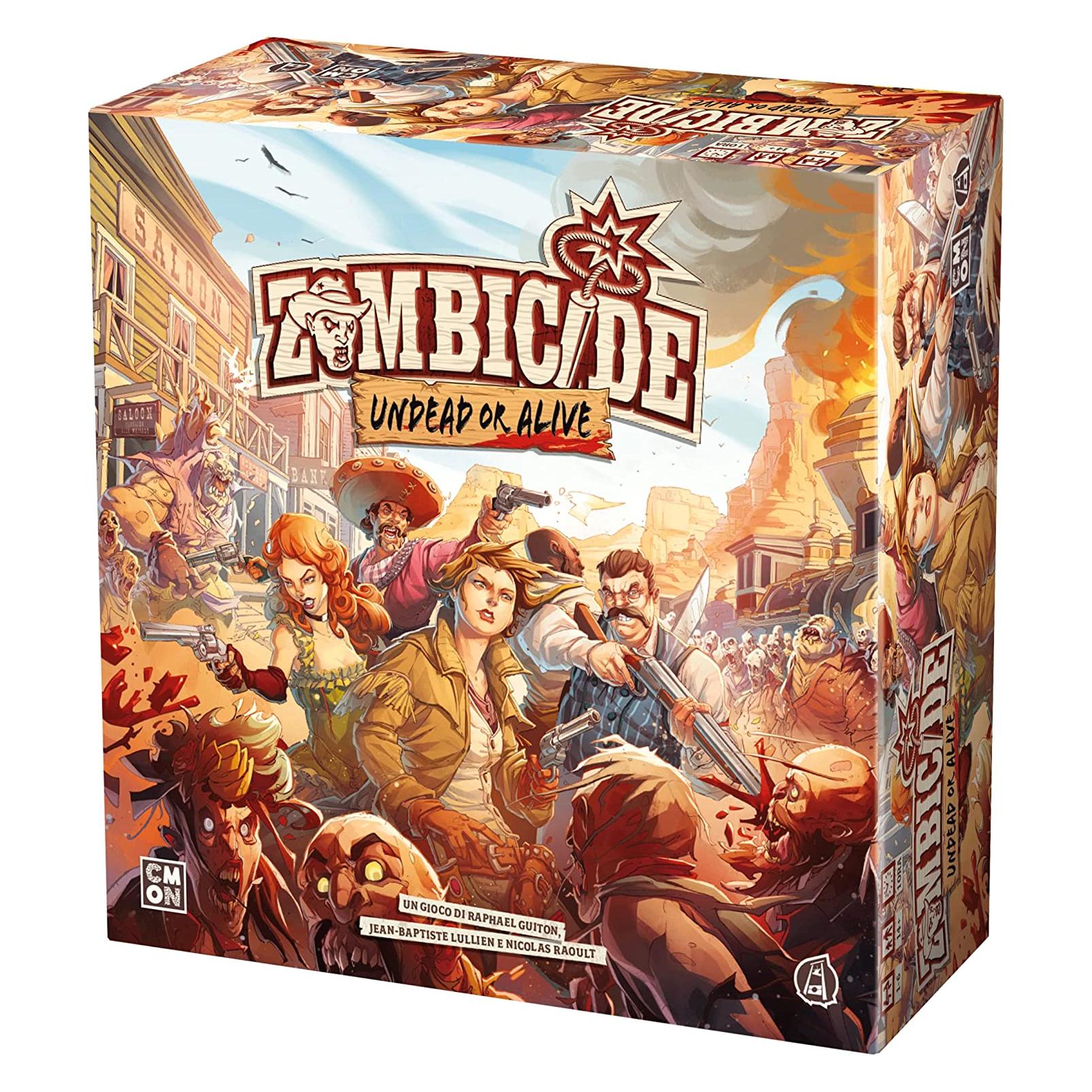 Asmodée Zombicide: Undead or Alive - Ed. Italiana (Italienisch, 1 - 6 Spieler) (ZCW001IT)