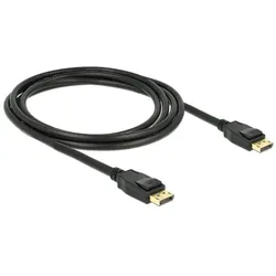 DeLOCK Kabel DisplayPort Stecker zu DisplayPort Stecker, 2m