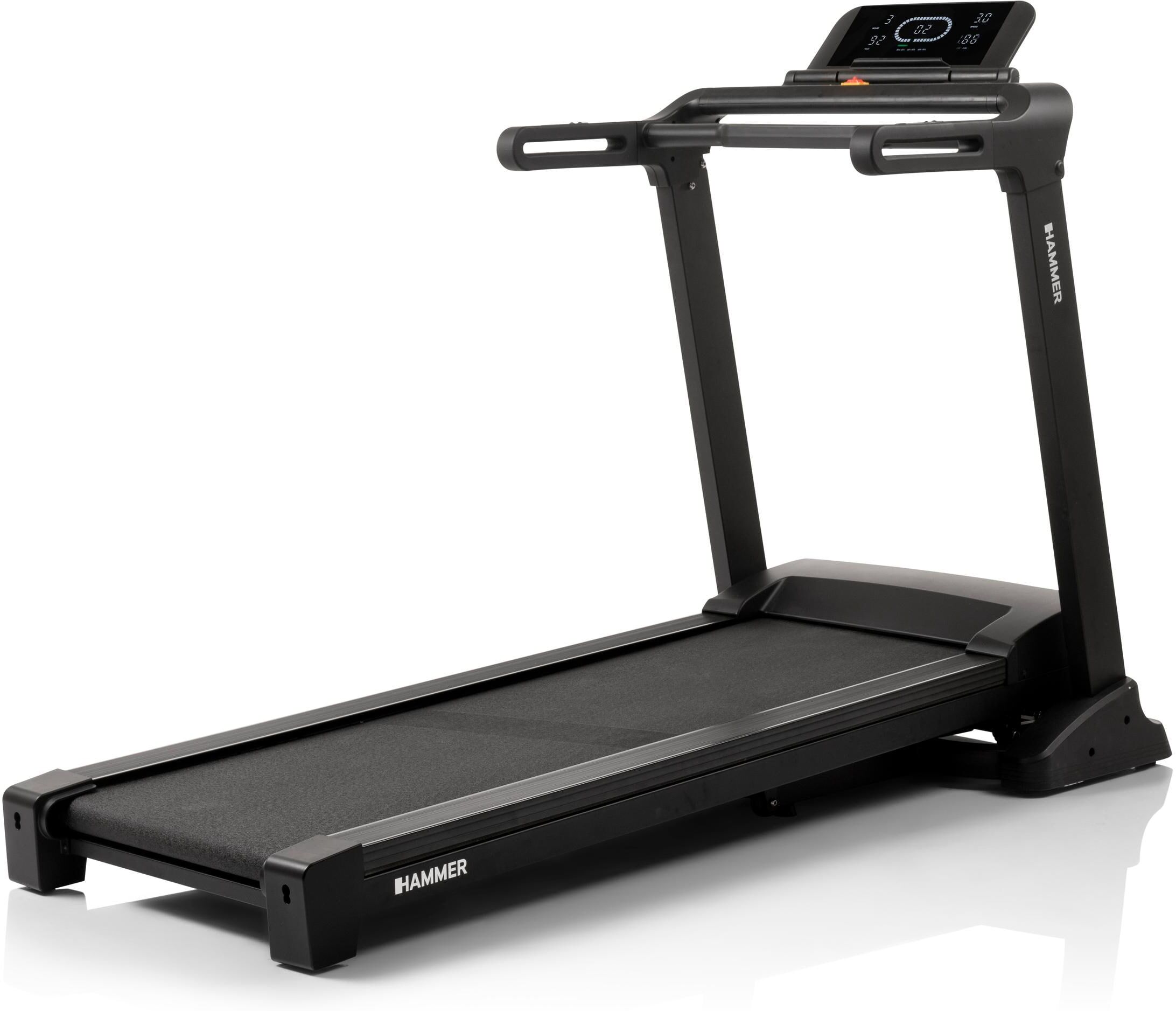 Laufband HAMMER "Fly Run 4.0", schwarz, LaufbänderH:130cm L:181cm, Laufband, H:130cm L:181cm schwarz Einheitsgröße