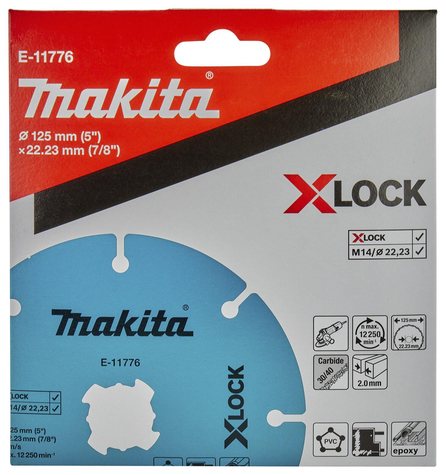 makita Trennscheibe 125mm X-Lock E-11776
