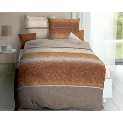 Kaeppel Mako-Satin Bettwäsche »Adonia« 017/677 topas 135x200 cm / 80x80 cm