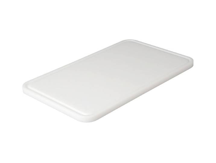 ProChef Schneidbrett GN 1/1 mit Saftrille Weiss