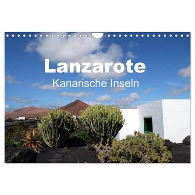 Lanzarote - Kanarische Inseln (Wandkalender 2027 DIN A4 quer), CALVENDO Monatskalender