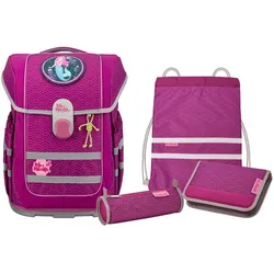 McNeill Schulranzen-Set McOcean PUNTOPINK, 5-teilig
