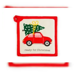 Excelsa Topflappen Ready For Christmas Baumwolle 20Xh0,5X20 Cm Bunt