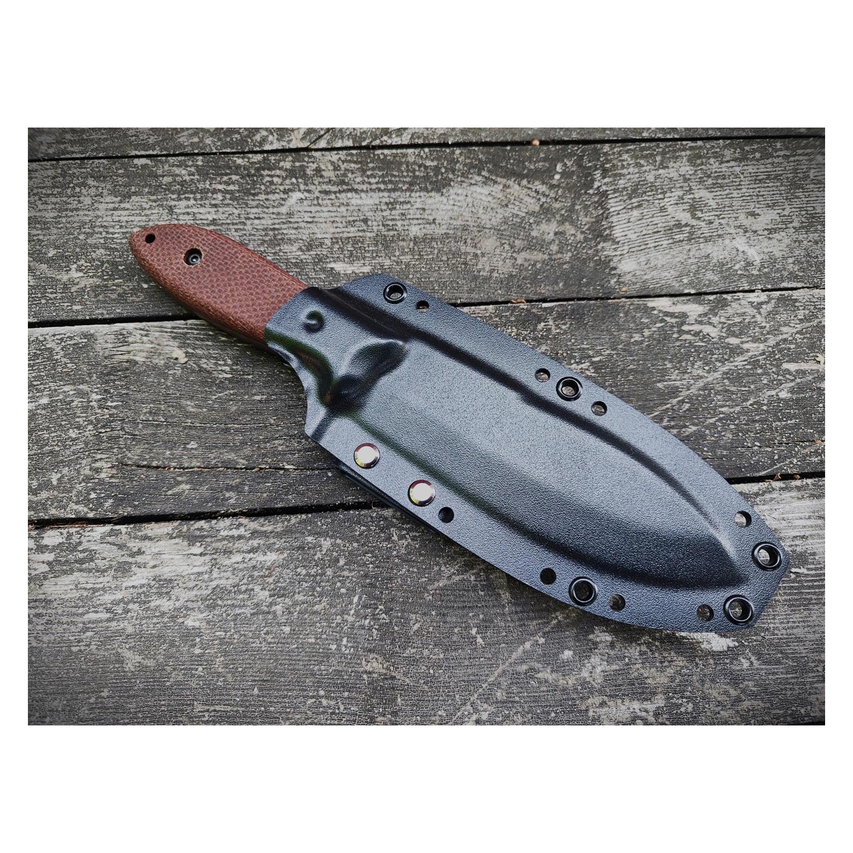 LKW Modernes Nessmuk Micarta Messer (02LKW040)