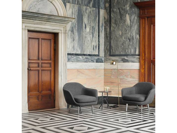 Grant Stehleuchte Messing - Normann Copenhagen - Wohnzimmer - Metall