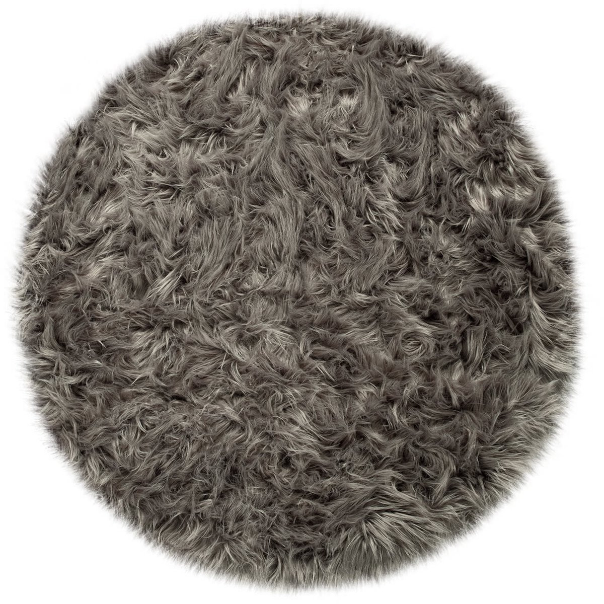 Ultra zacht en fluffy faux bont tapijt van polyester voor volwassenen
