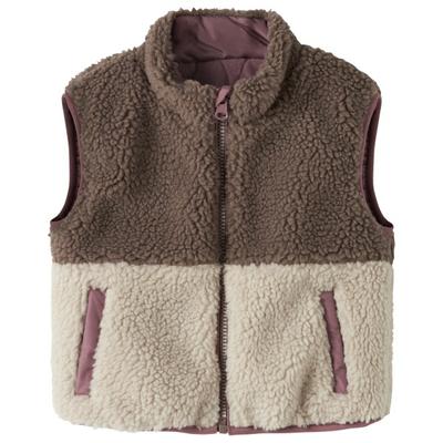 Name it - Kid's Monica Vest - Fleeceweste Gr 92 braun