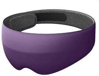 DynamicDeals Dreamlight 2S Generation Sleep Mask, Full Shading Eye Cover For Travel & Home Use, Breathable Polyester Fiber Design purple