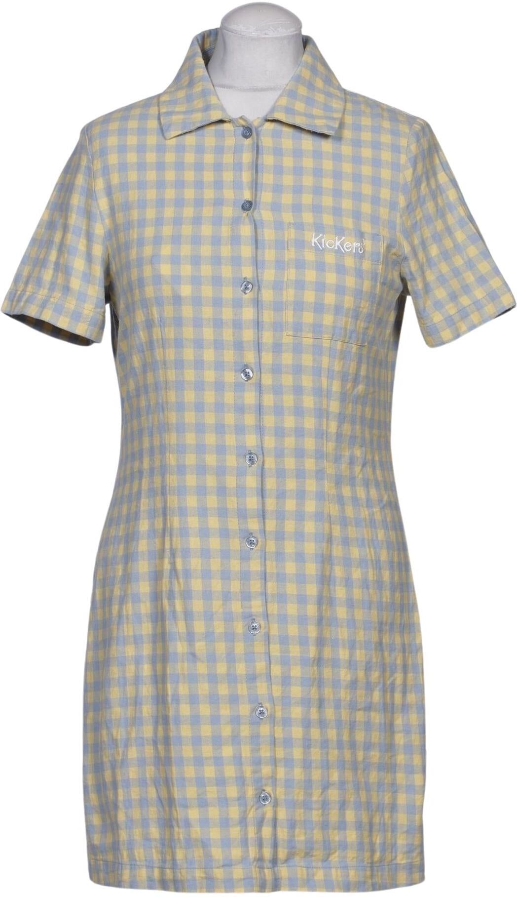 Kickers Damen Kleid, Mehrfarbig, Gr. M, Baumwolle - Second Hand